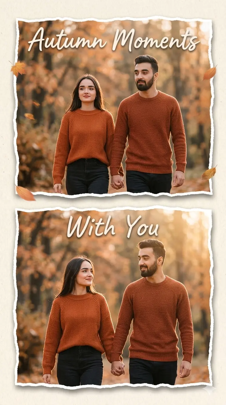 Autumn Walk Collage