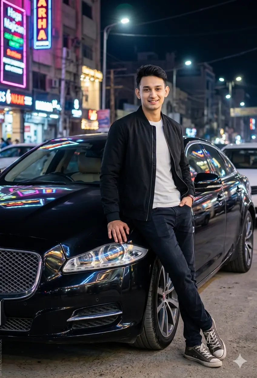 Boys Gemini Prompt With Jaguar Car Urban Cool Style