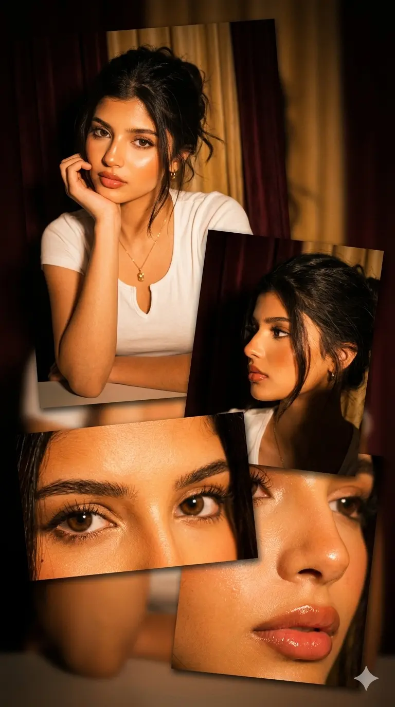 Gemini Girl Photo Prompt for Scrapbook Collage
