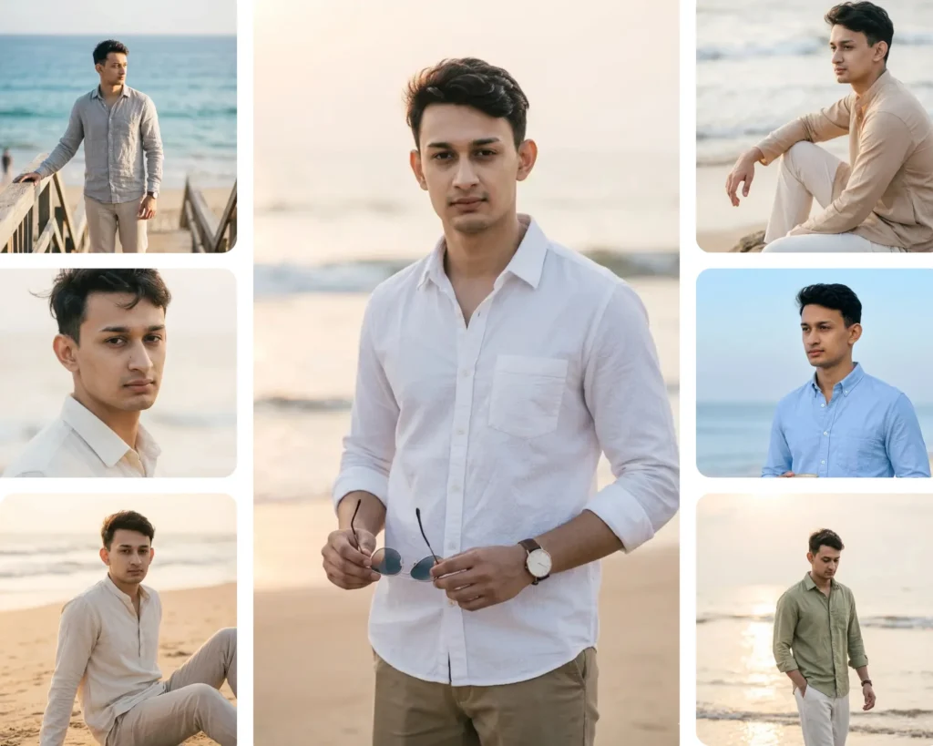 Gemini AI Boys Beach Prompt: 10 Realistic Beach Photo Edits You Can Try Right Now