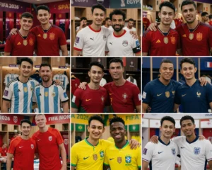 Gemini Ai Boys Fifa 2026 Prompt Stand Next To Ronaldo Messi And More In Your Photo