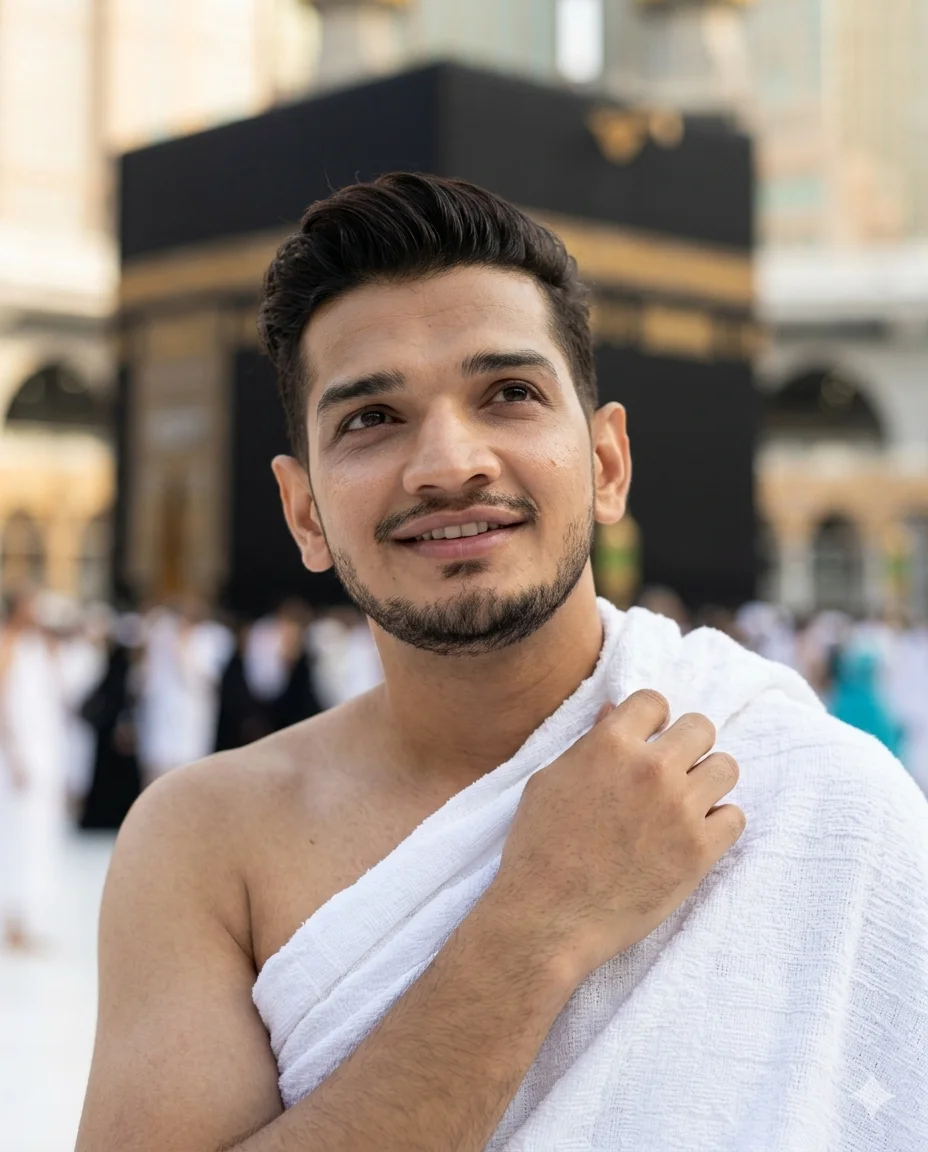 Adjusting His Ihram
