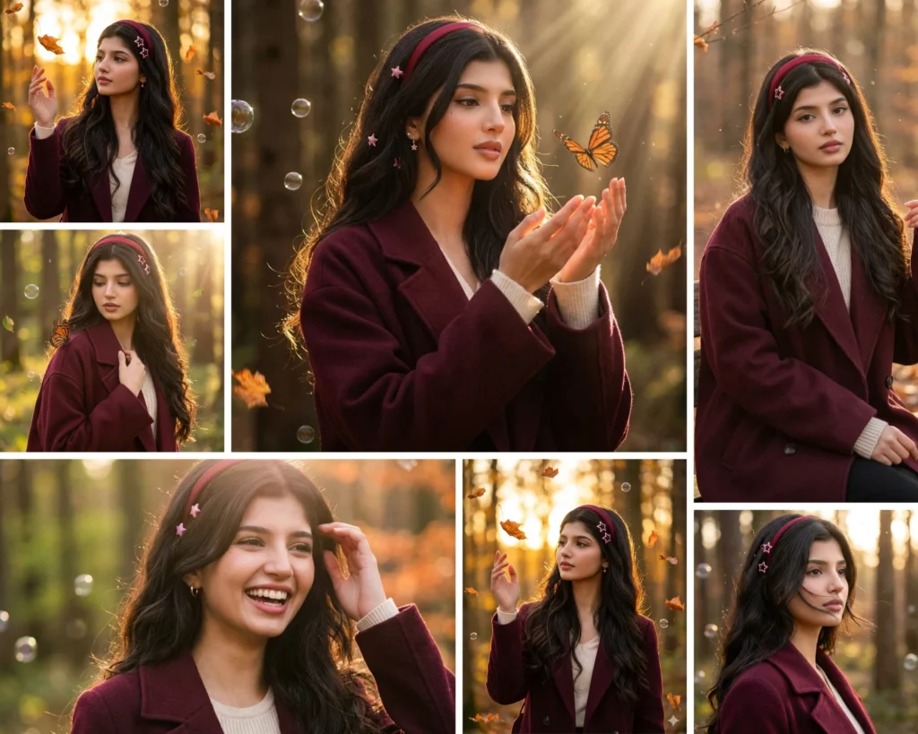 Gemini AI Forest Girl Photo Prompt: 8 Golden Hour Portrait Styles That Look Professionally Shot