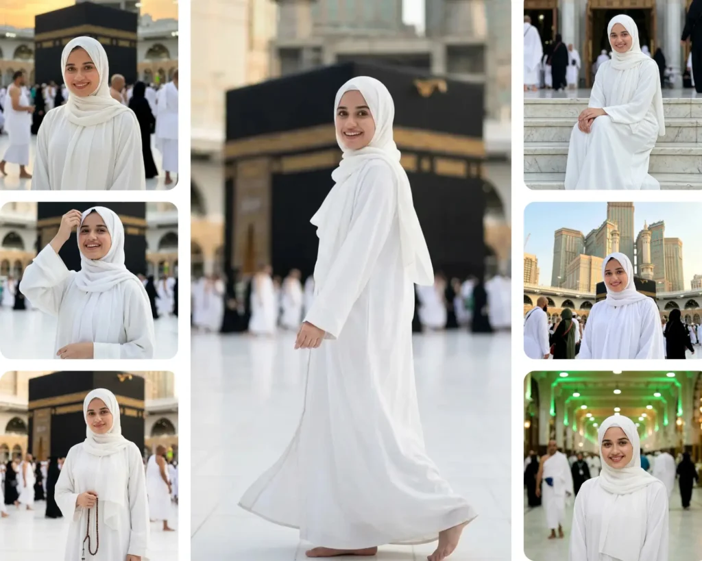 Gemini AI Hajj Prompts for Girls – 10 Sacred Moments Recreated with AI