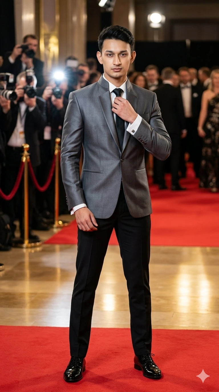 Gunmetal Grey Tailored Suit