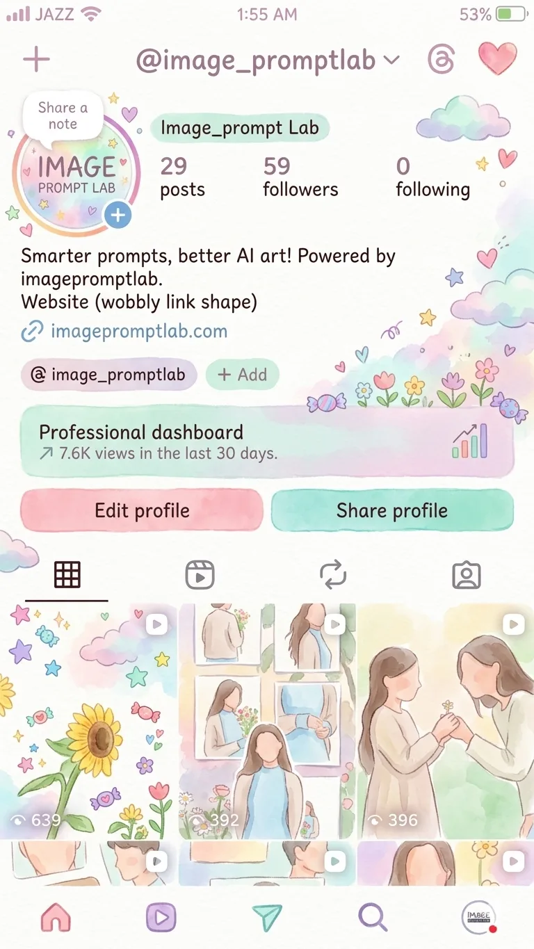 Gemini AI Photo prompt for watercolor childrens illustration