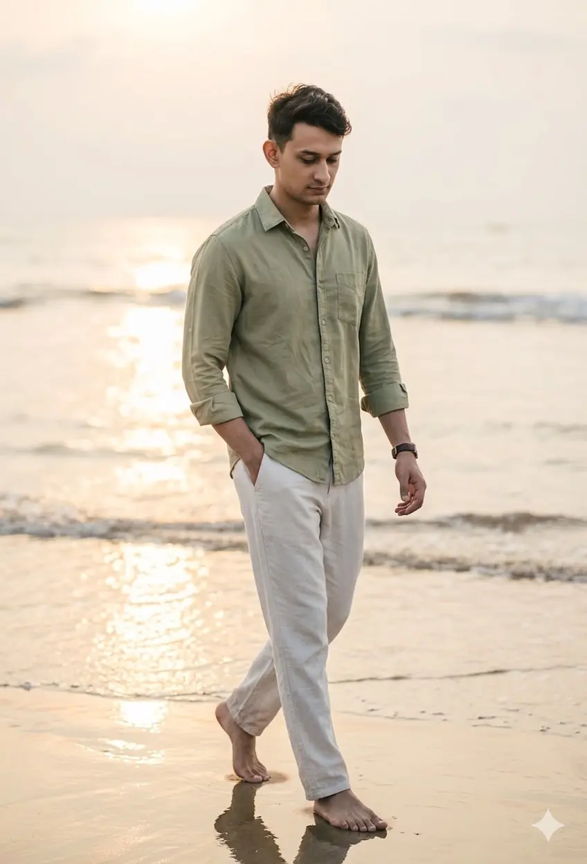 Walking Barefoot — Candid Beach Lifestyle