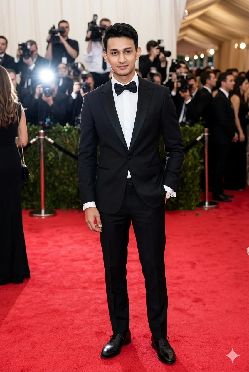 Classic Black Tuxedo Elegance