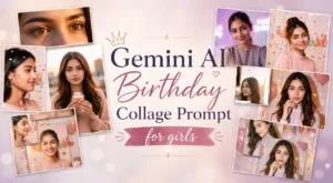 AI birthday prompt for girl 5 Gemini collage prompts that look stunning