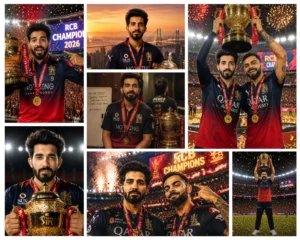 Chatgpt Prompt With Rcb Ipl Trophy 10 Cinematic Photo Ideas To Make You Look Like A Champion