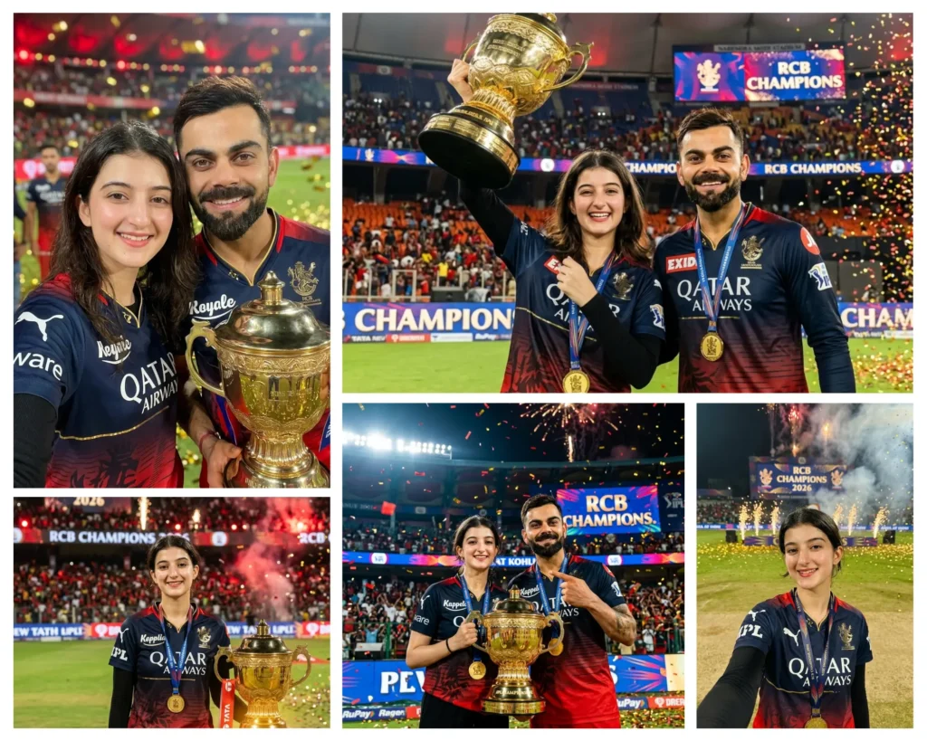 Gemini AI Girl RCB IPL Trophy Prompt: 5 Cinematic Photo Ideas That Will Make You Feel Like a Champion
