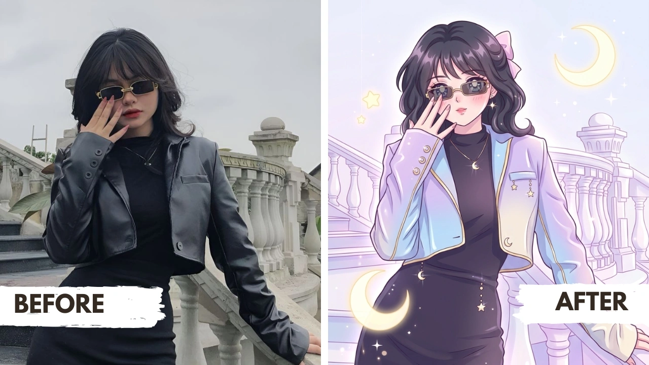 Sailor Moon Style Anime Prompt