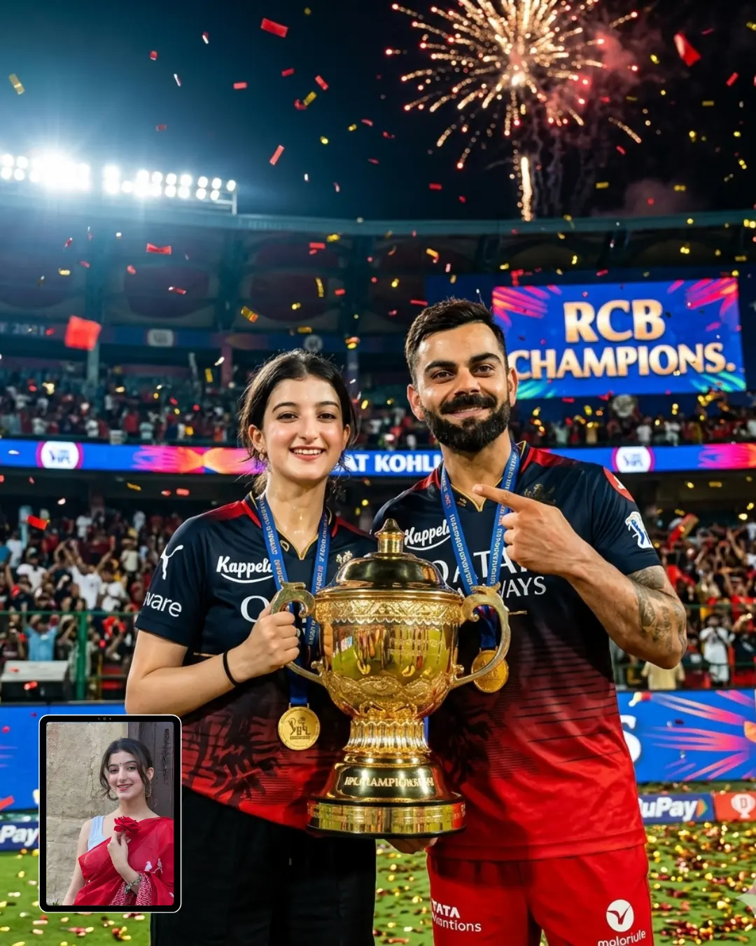 Championship Poster with Virat Kohli