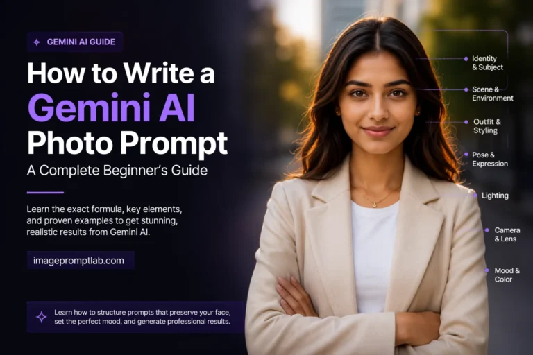 Gemini ai photo prompt guide