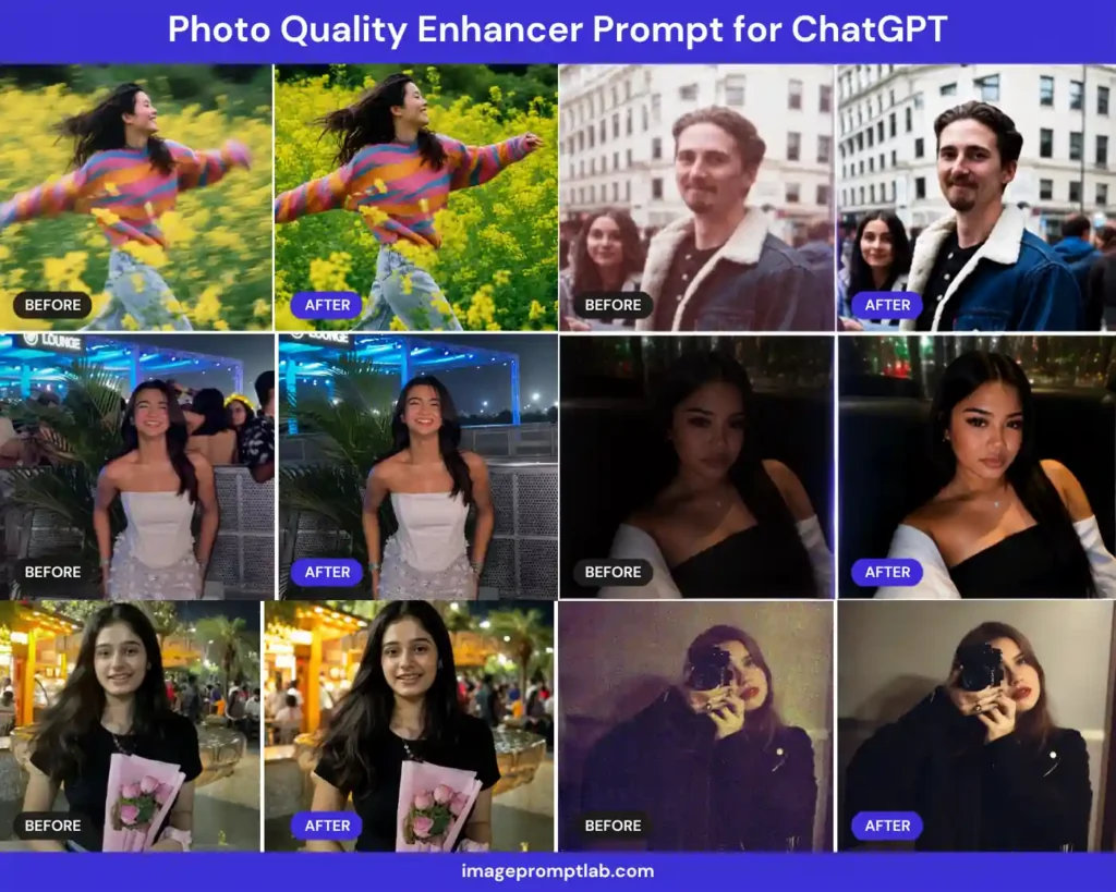 Photo Quality Enhancer Prompt for ChatGPT Copy Paste Prompts That Work Photo Quality Enhancer Prompt for ChatGPT (Copy-Paste Prompts That Work)