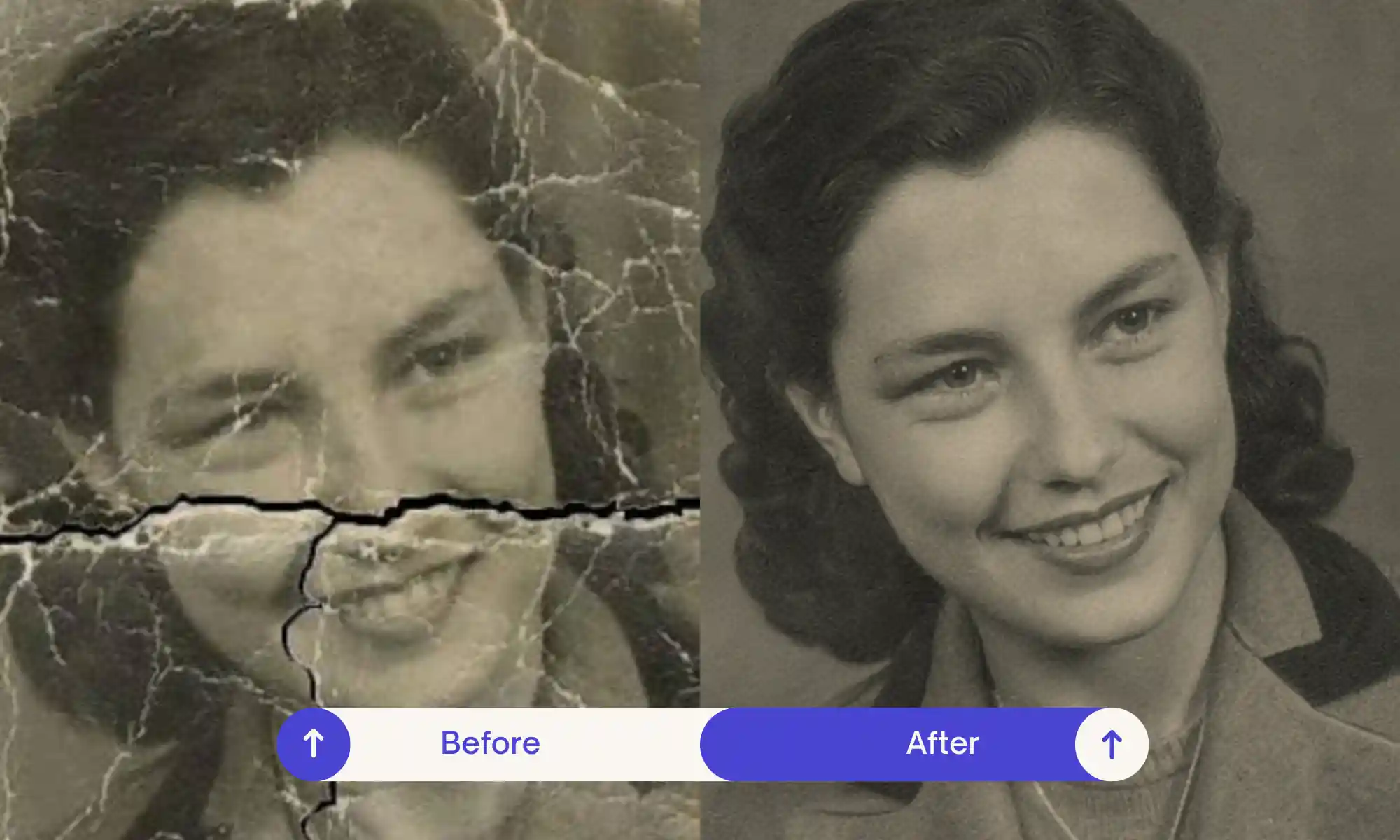 Torn Old Photo Repair Prompt for gemini chatgpt Torn Old Photo Repair Prompt