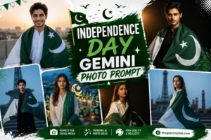 14 August AI photo prompts for Pakistan Independence Day 2026 boys and girls