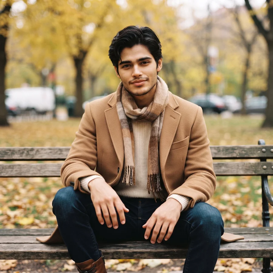 Park Bench Autumn DP