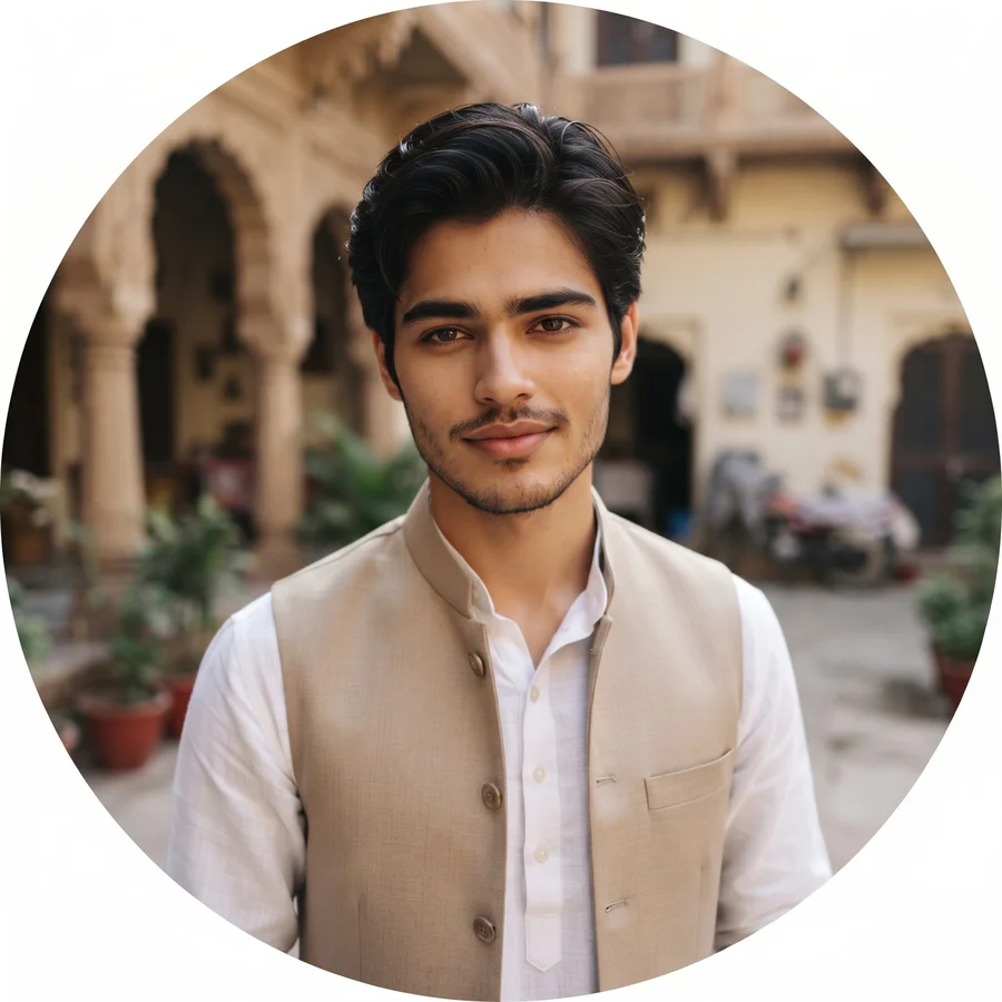 White Kurta Traditional DP
