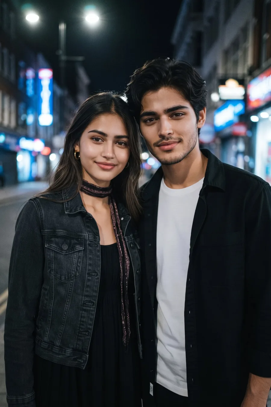 City Lights Couple DP