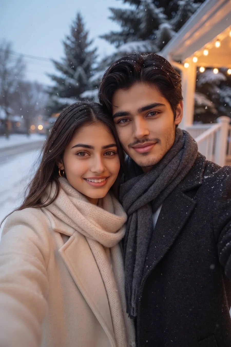 Snow Selfie Together