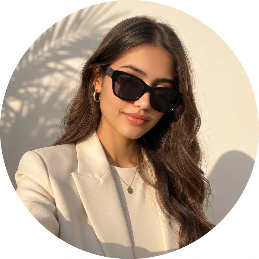 Oversized Sunglasses Attitude