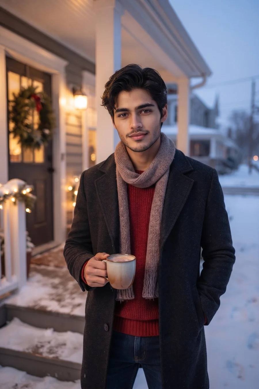 Ready on the Snow Porch