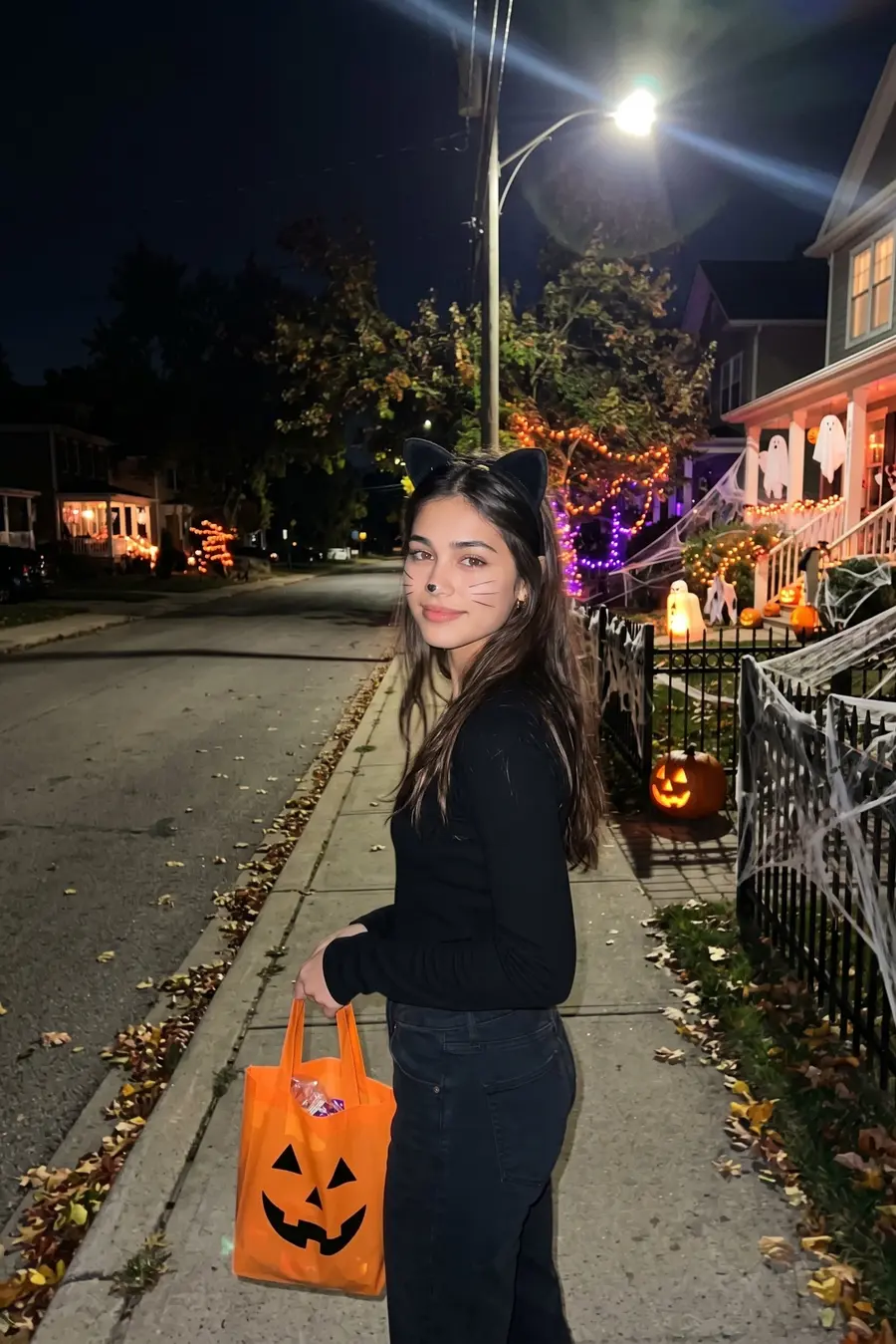 Trick or Treat Street Halloween Photo Prompt