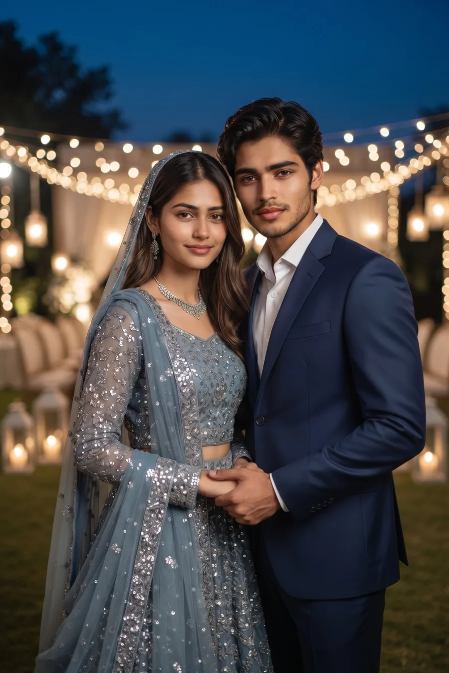 White Wedding Look